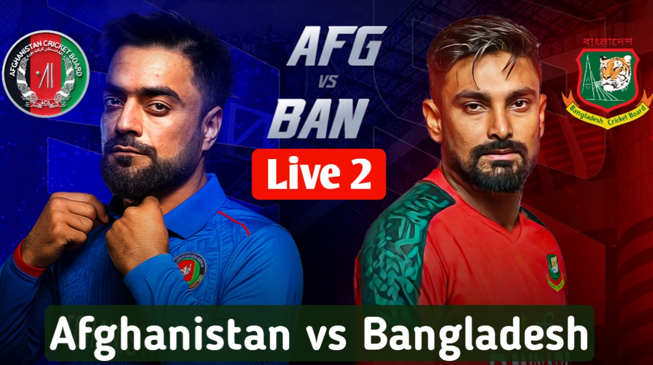 Afghanistan vs Bangladesh Live 2