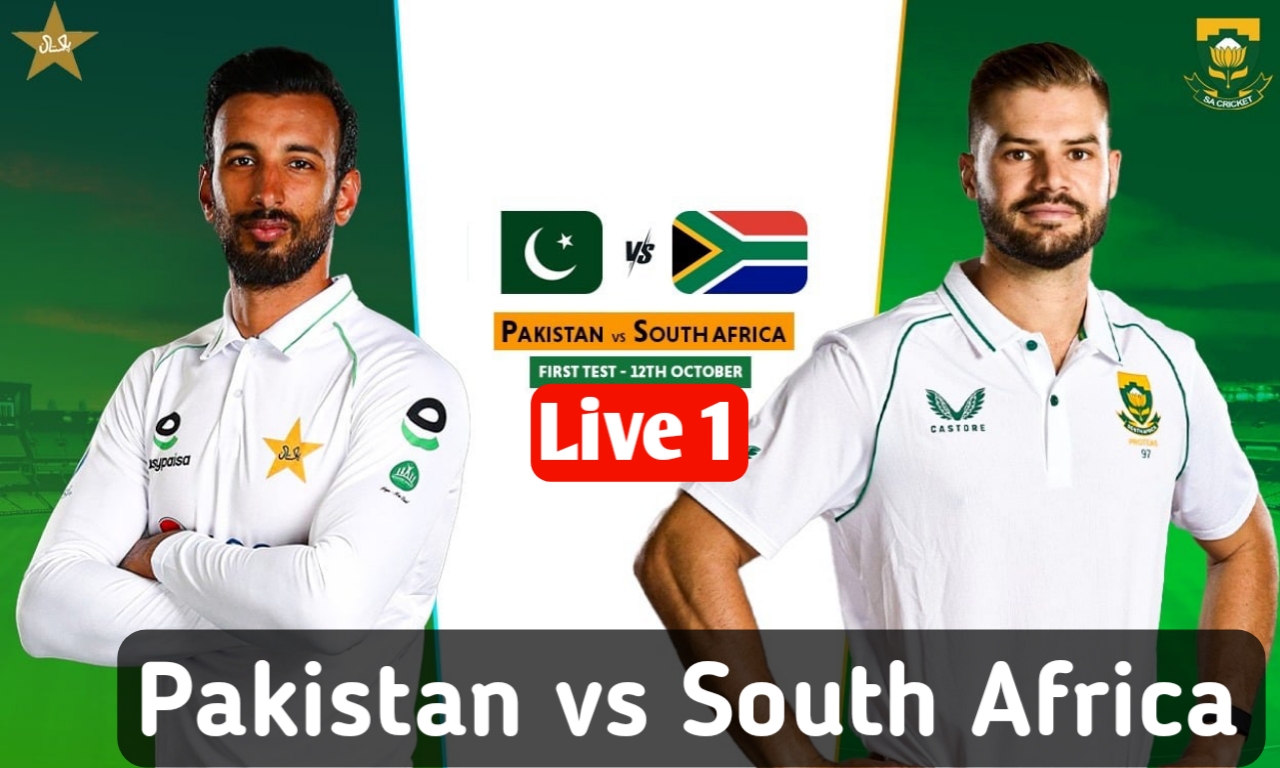 Pakistan vs South Africa live 1