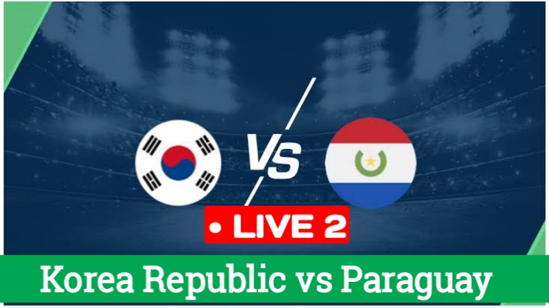 Korea Republic vs Paraguay LIVE 2